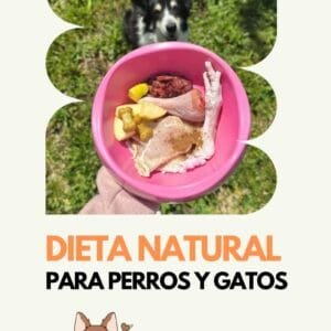 eBook: dieta natural cruda y cocinada para perros y gatos